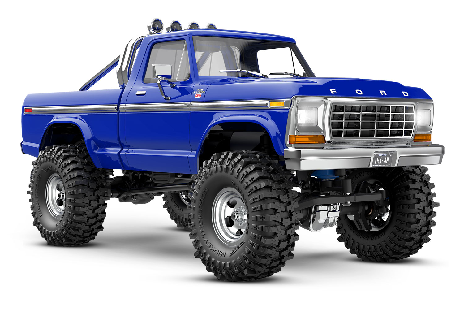 97044 1 TRX4m F 150 3qtr Front BLUE