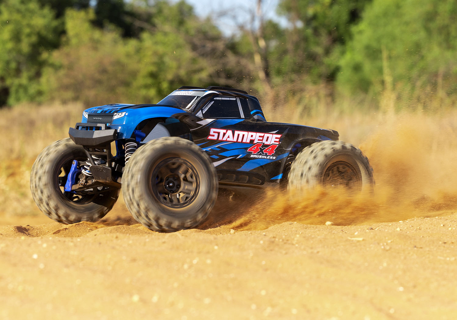 Stampede 4x4 BL 2s Action BLUE 1268