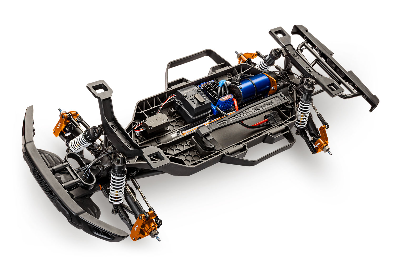 101177 4 Raptor R Ultimate Chassis 3Qrtr No Tires 1